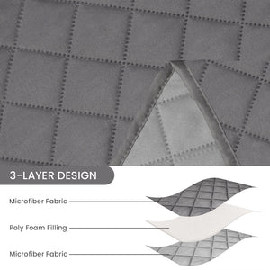 100% Waterproof Quilted Loveseat Recliner Cover