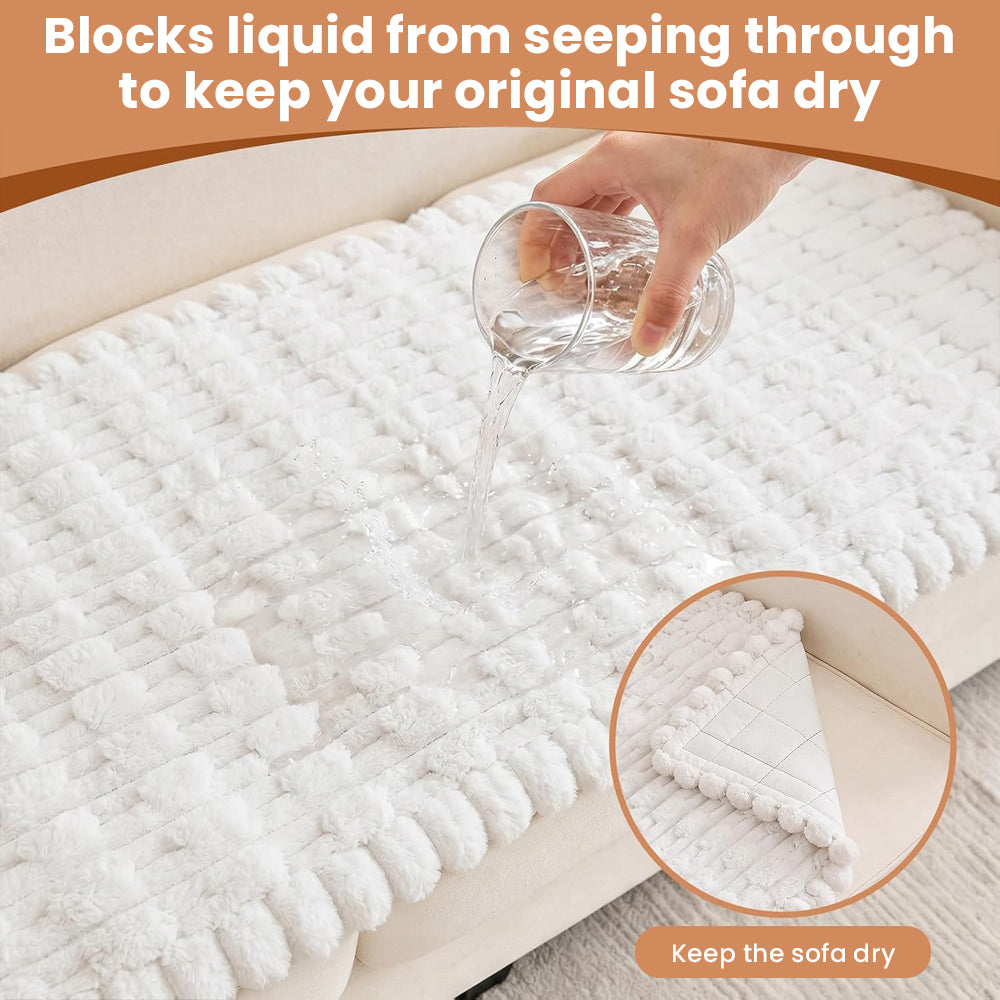 Waterproof Faux Fur Sofa Pet Mat