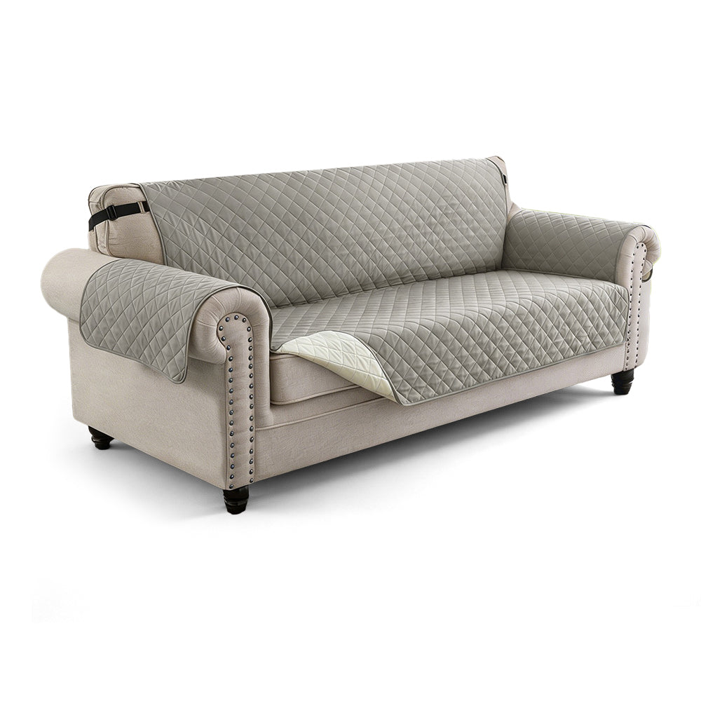 Waterproof Reversible Quilted Sofa Protector for Pets
