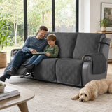 100% Waterproof Quilted 3 Seater Recliner Cover