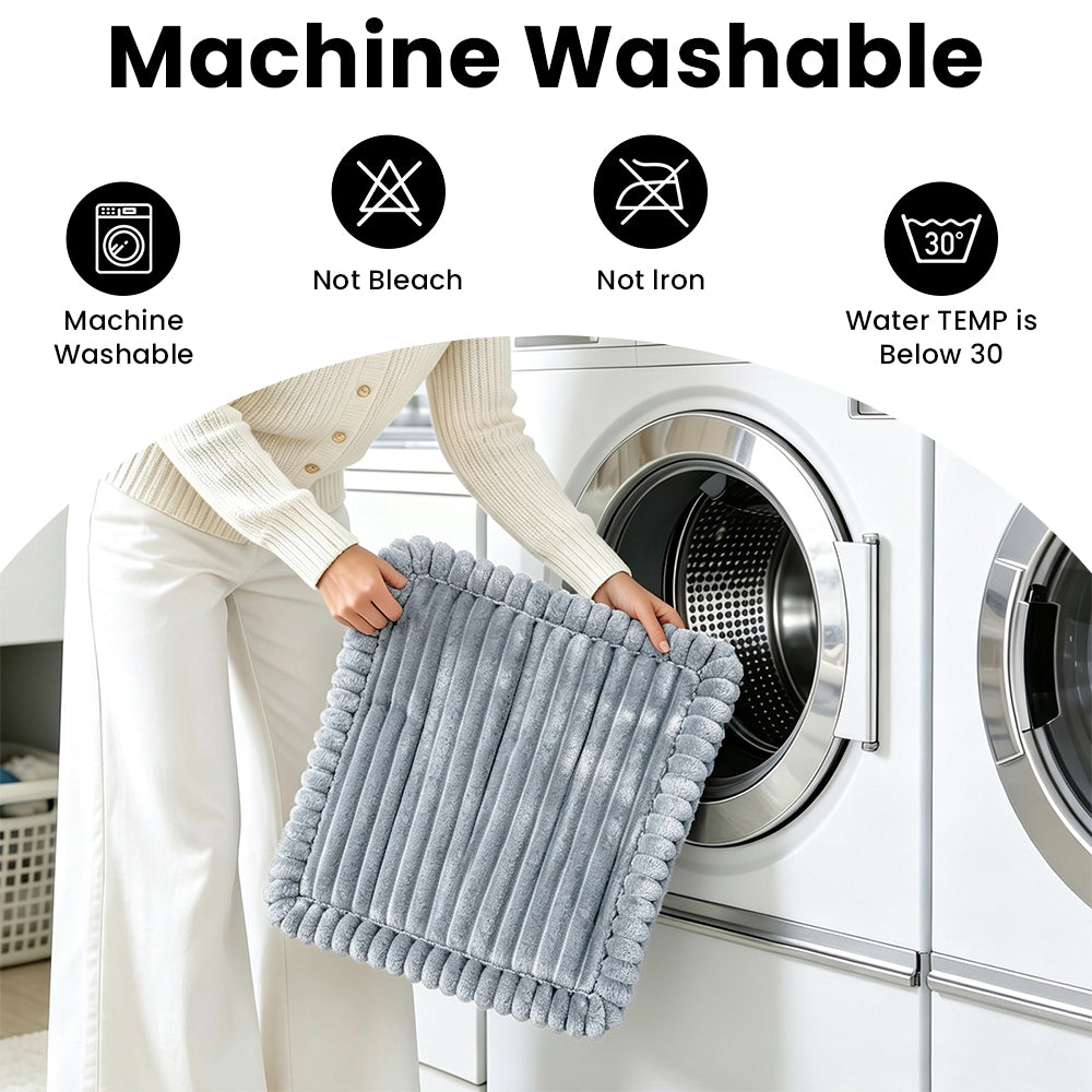 100% Waterproof Plush Office Chair Cushion