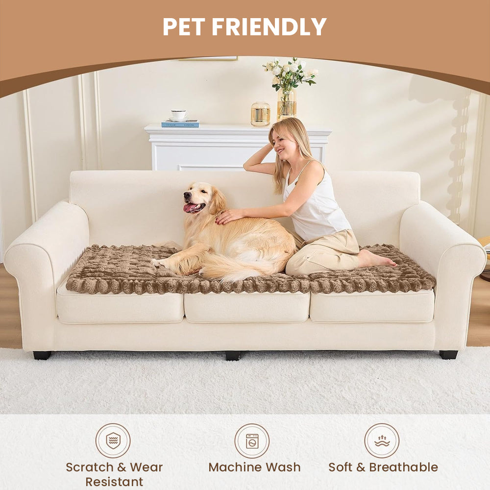 Waterproof Faux Fur Sofa Pet Mat