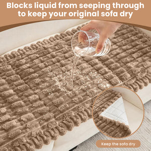 Waterproof Faux Fur Sofa Pet Mat