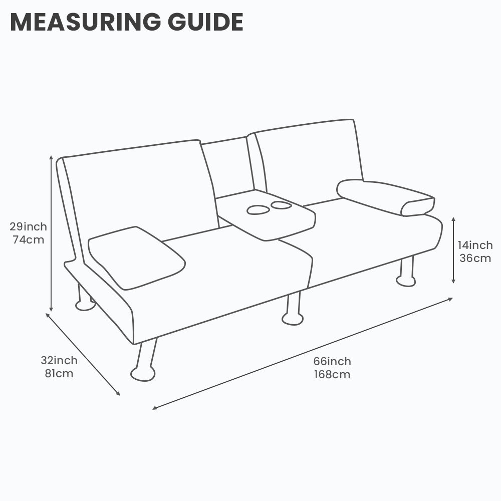4-Piece Water-Resistant Quilted Futon Sofa Bed Cover Set