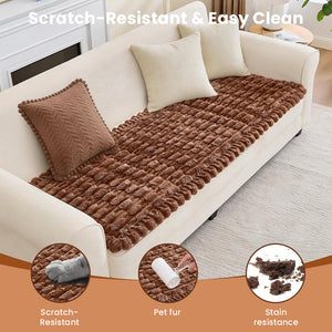 Waterproof Faux Fur Sofa Pet Mat