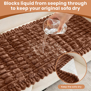 Waterproof Faux Fur Sofa Pet Mat