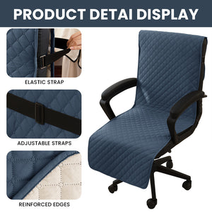 100% Waterproof Quilted Office & Dining Chair Cover