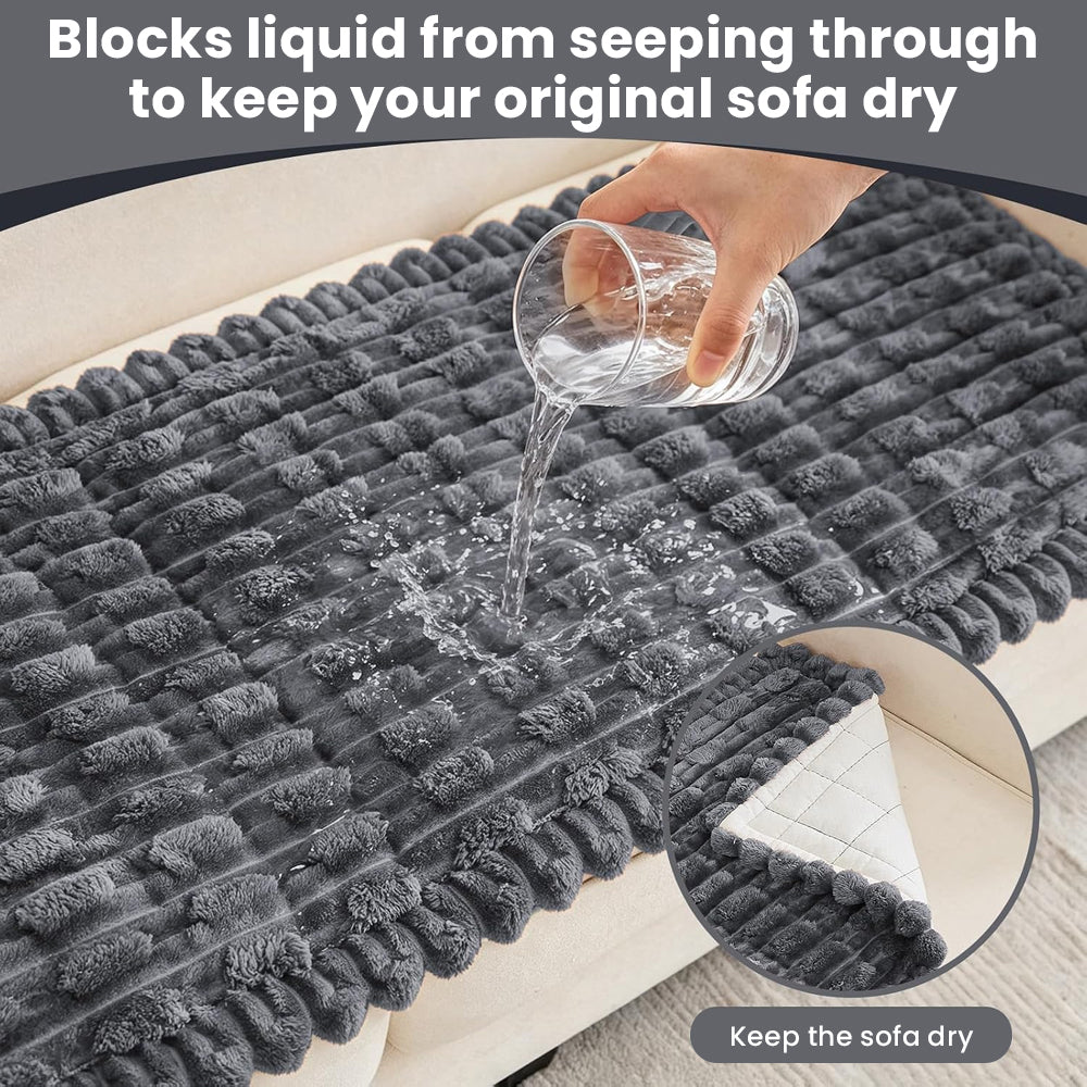 Waterproof Faux Fur Sofa Pet Mat