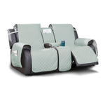 100% Waterproof Quilted Loveseat Recliner Cover