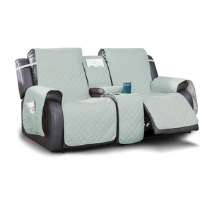 100% Waterproof Quilted Loveseat Recliner Cover