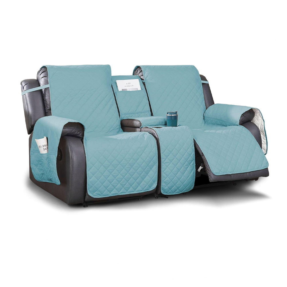 100% Waterproof Quilted Loveseat Recliner Cover
