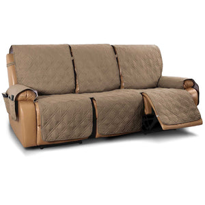 100% Waterproof Quilted 3 Seater Recliner Sofa Cover