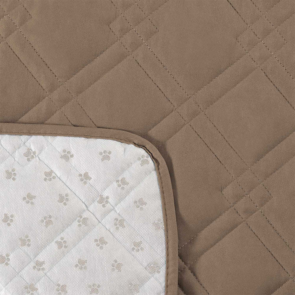 100% Waterproof Quilted 3 Seater Recliner Sofa Cover