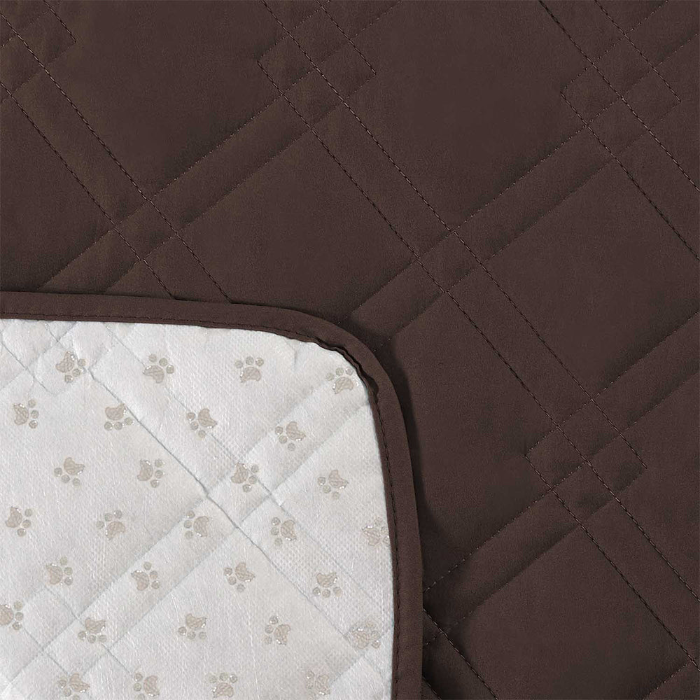 100% Waterproof Quilted 3 Seater Recliner Sofa Cover