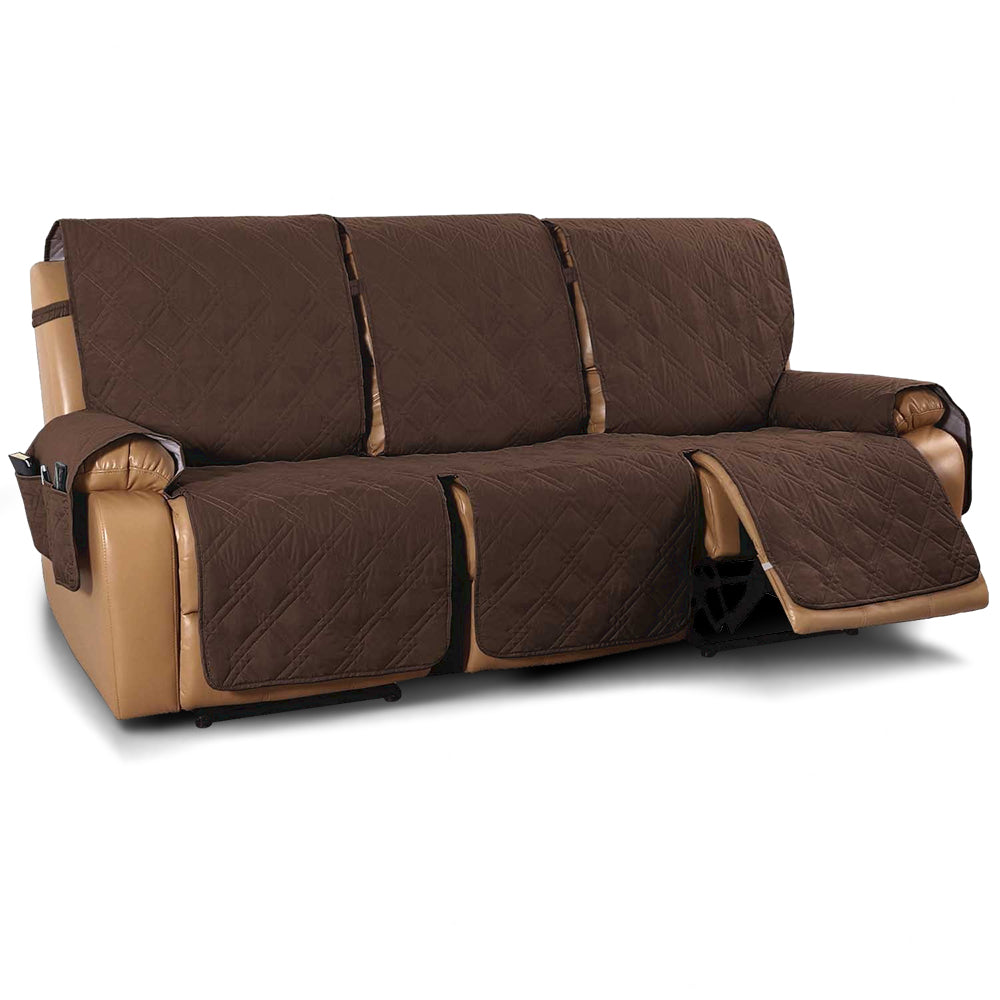 100% Waterproof Quilted 3 Seater Recliner Sofa Cover