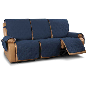 100% Waterproof Quilted 3 Seater Recliner Sofa Cover