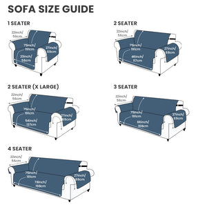100% Waterproof Quilted Pet Sofa Cover
