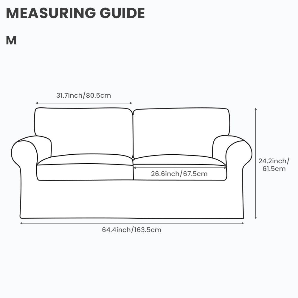 Replacement Sofa Cover Designed to Fit EKTORP 2-Seater Sofa