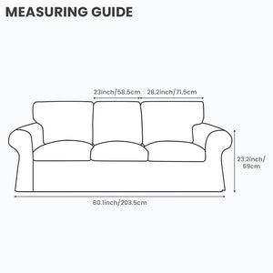 Replacement Sofa Cover Designed to Fit EKTORP 3-Seater Sofa