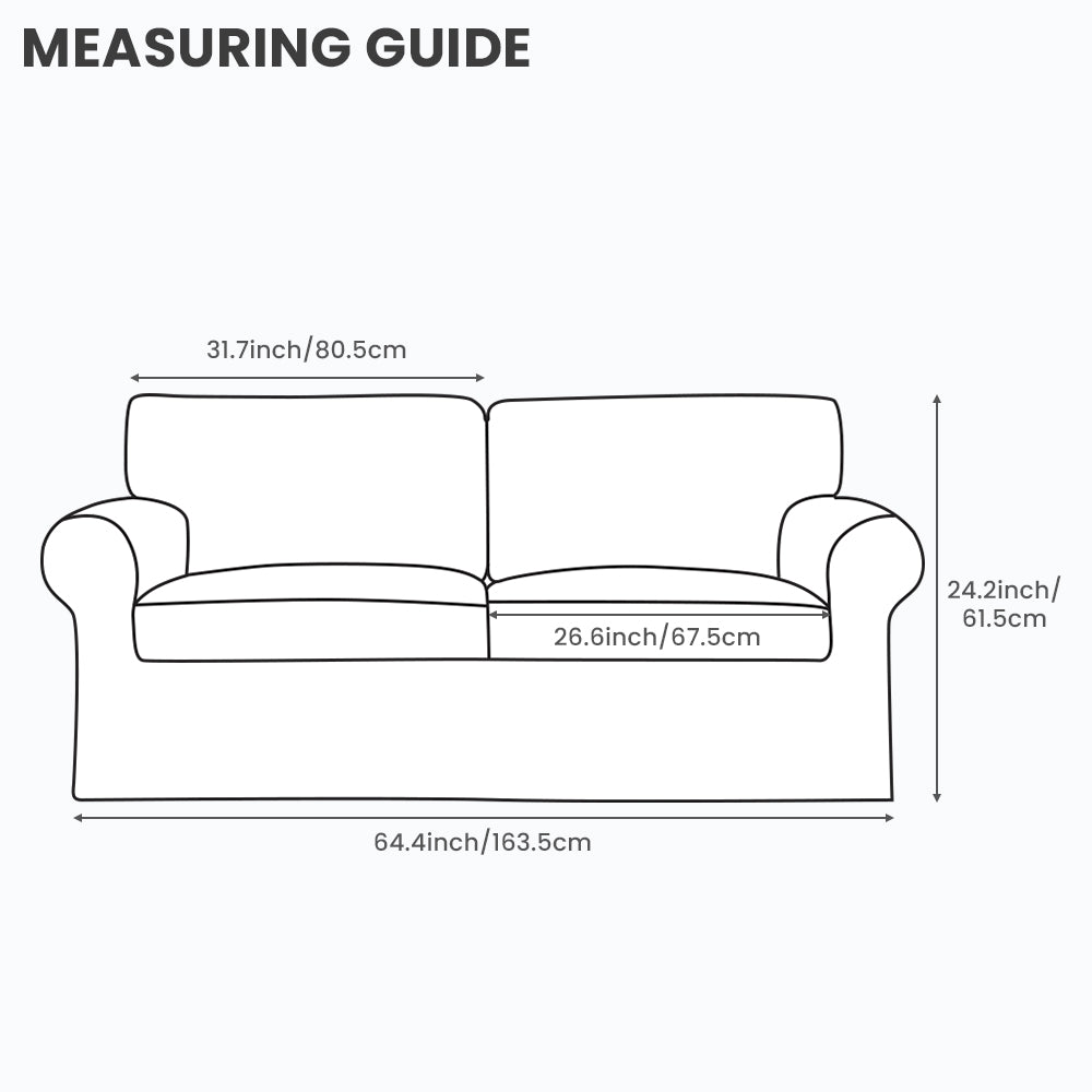 Replacement Sofa Cover Designed to Fit EKTORP 2-Seater Sofa