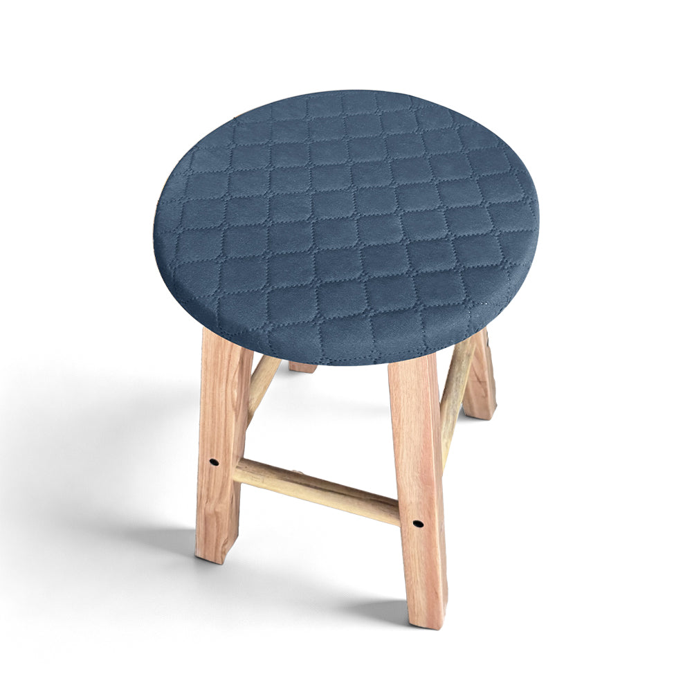 Water-Resistant Round Bar Stool Covers