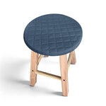 Water-Resistant Round Bar Stool Covers