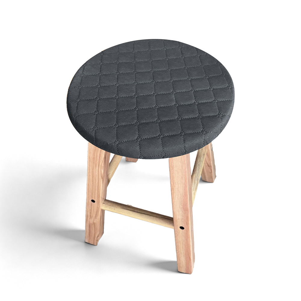 Water-Resistant Round Bar Stool Covers