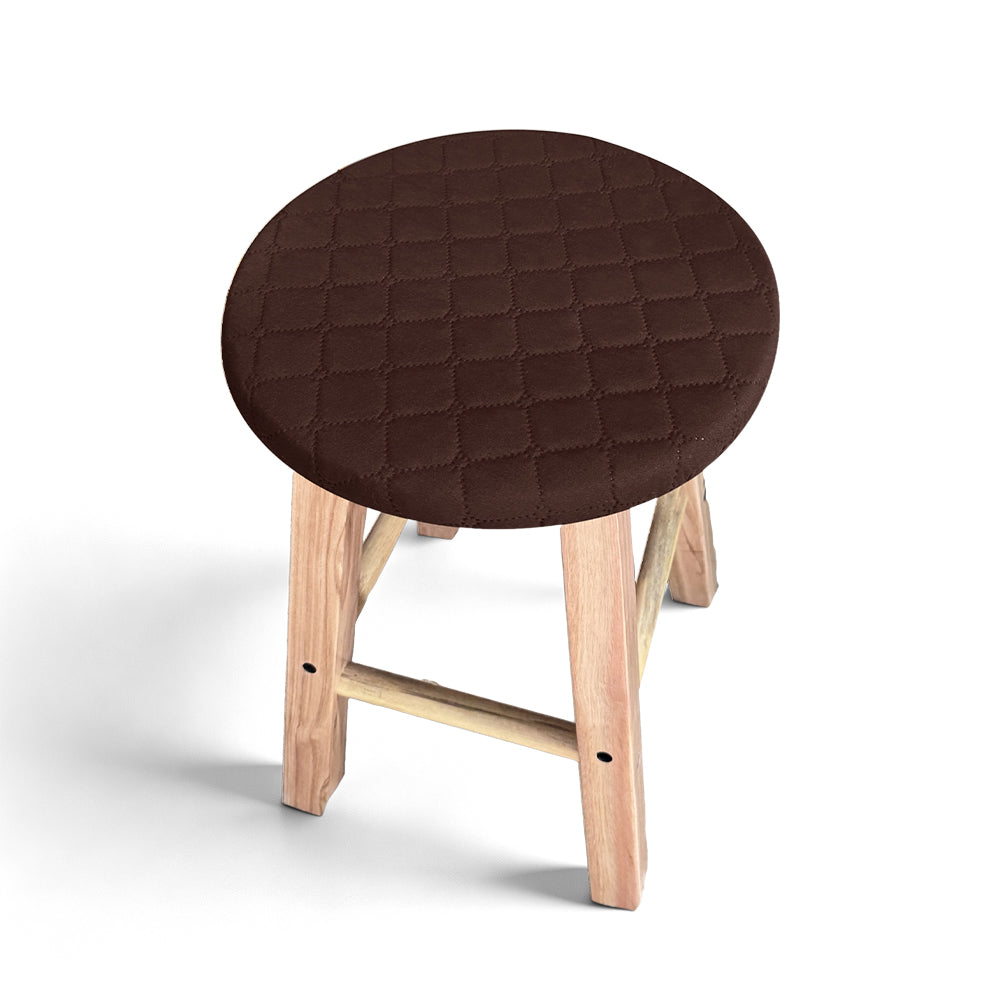 Water-Resistant Round Bar Stool Covers