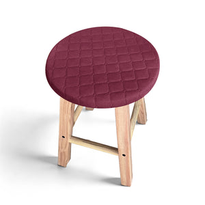Water-Resistant Round Bar Stool Covers