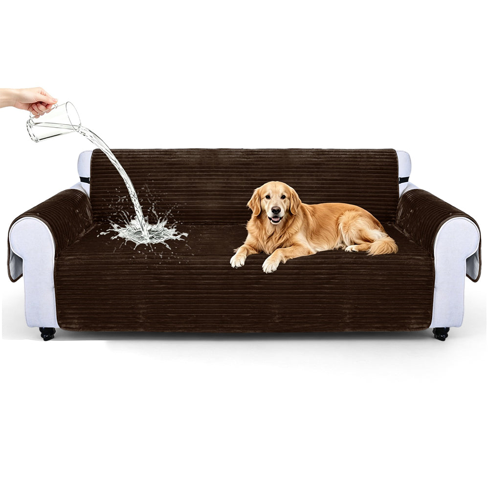 Christmas Waterproof Faux Fur Pet Sofa Mat