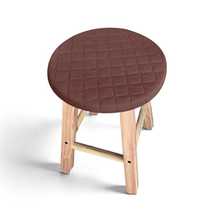 Water-Resistant Round Bar Stool Covers