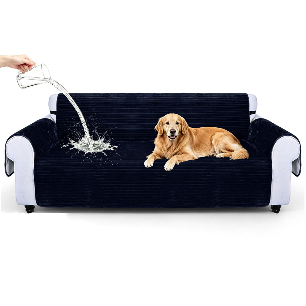 Christmas Waterproof Faux Fur Pet Sofa Mat