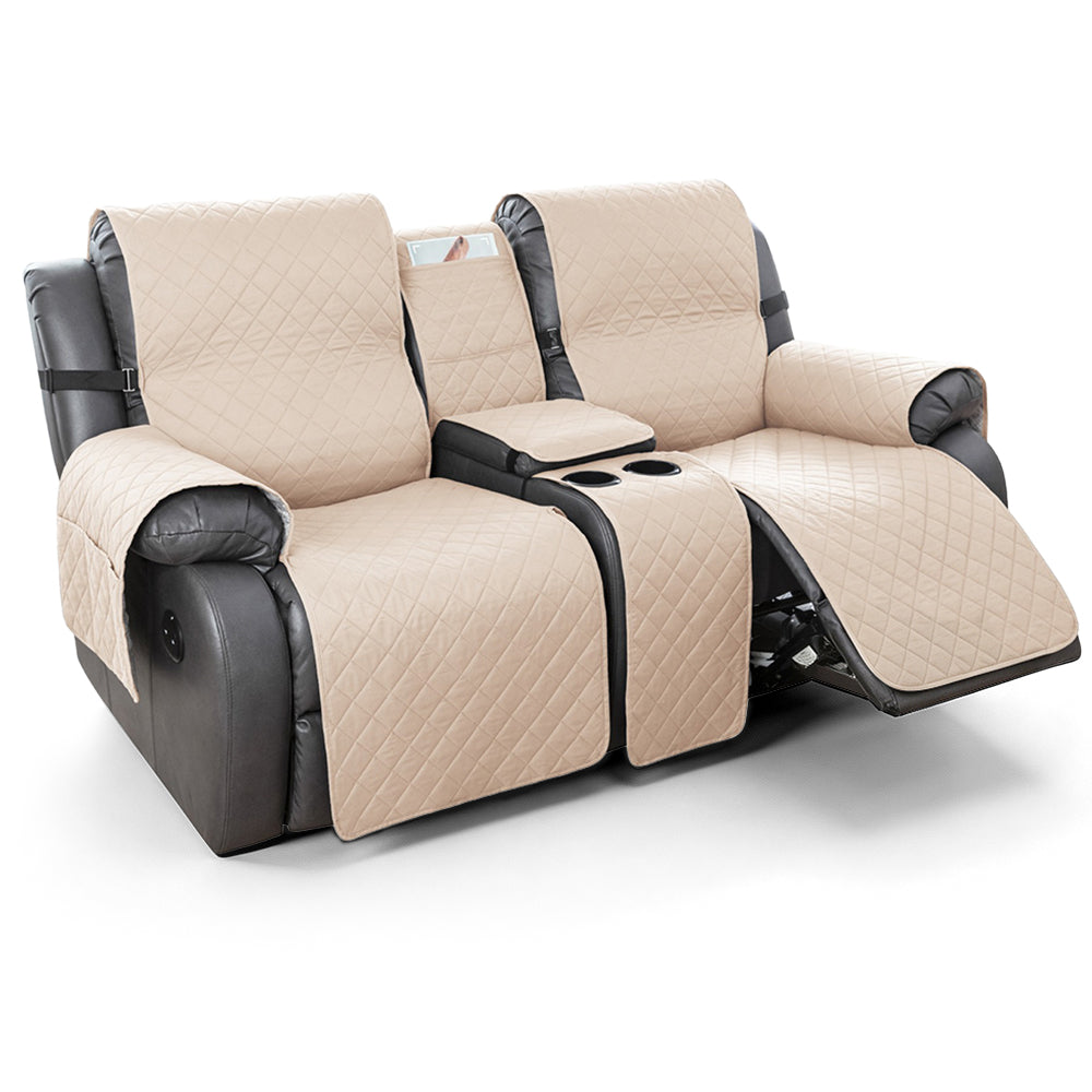 Waterproof Quilted Loveseat Recliner Cover