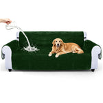 Christmas Waterproof Faux Fur Pet Sofa Mat