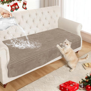 Waterproof Faux Fur Pet Sofa Mat