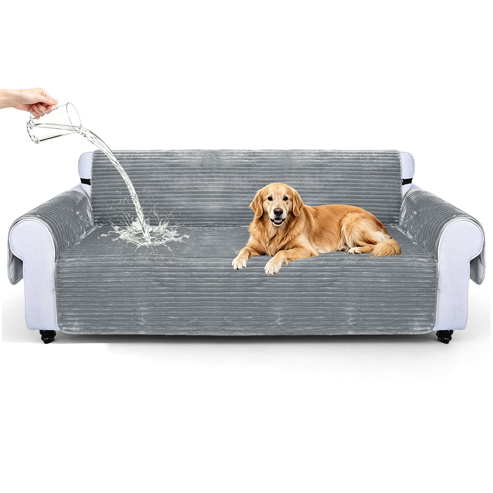Christmas Waterproof Faux Fur Pet Sofa Mat