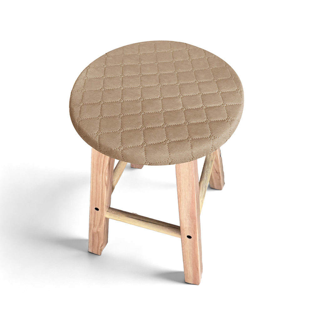 Water-Resistant Round Bar Stool Covers