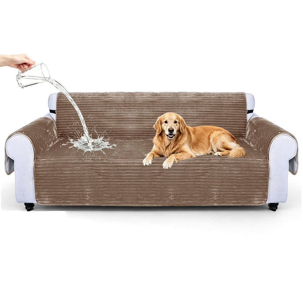 Christmas Waterproof Faux Fur Pet Sofa Mat