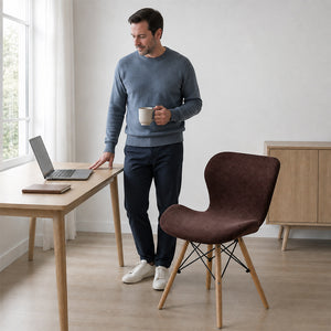 210GSM Stretch Waffle Grid Egg Chair Cover
