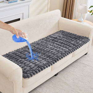 Waterproof Couch Cover for Dogs, Non-Slip Plush Sofa Protector, Fits 1/2/3/4 Seater Couch, Machine Washable, Pet-Friendly Furniture Cover