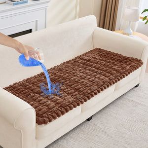 Waterproof Couch Cover for Dogs, Non-Slip Plush Sofa Protector, Fits 1/2/3/4 Seater Couch, Machine Washable, Pet-Friendly Furniture Cover