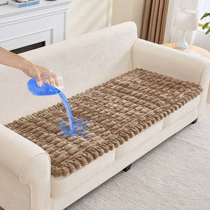 Waterproof Couch Cover for Dogs, Non-Slip Plush Sofa Protector, Fits 1/2/3/4 Seater Couch, Machine Washable, Pet-Friendly Furniture Cover