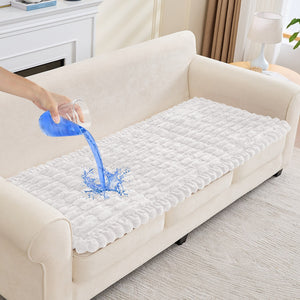 Waterproof Couch Cover for Dogs, Non-Slip Plush Sofa Protector, Fits 1/2/3/4 Seater Couch, Machine Washable, Pet-Friendly Furniture Cover